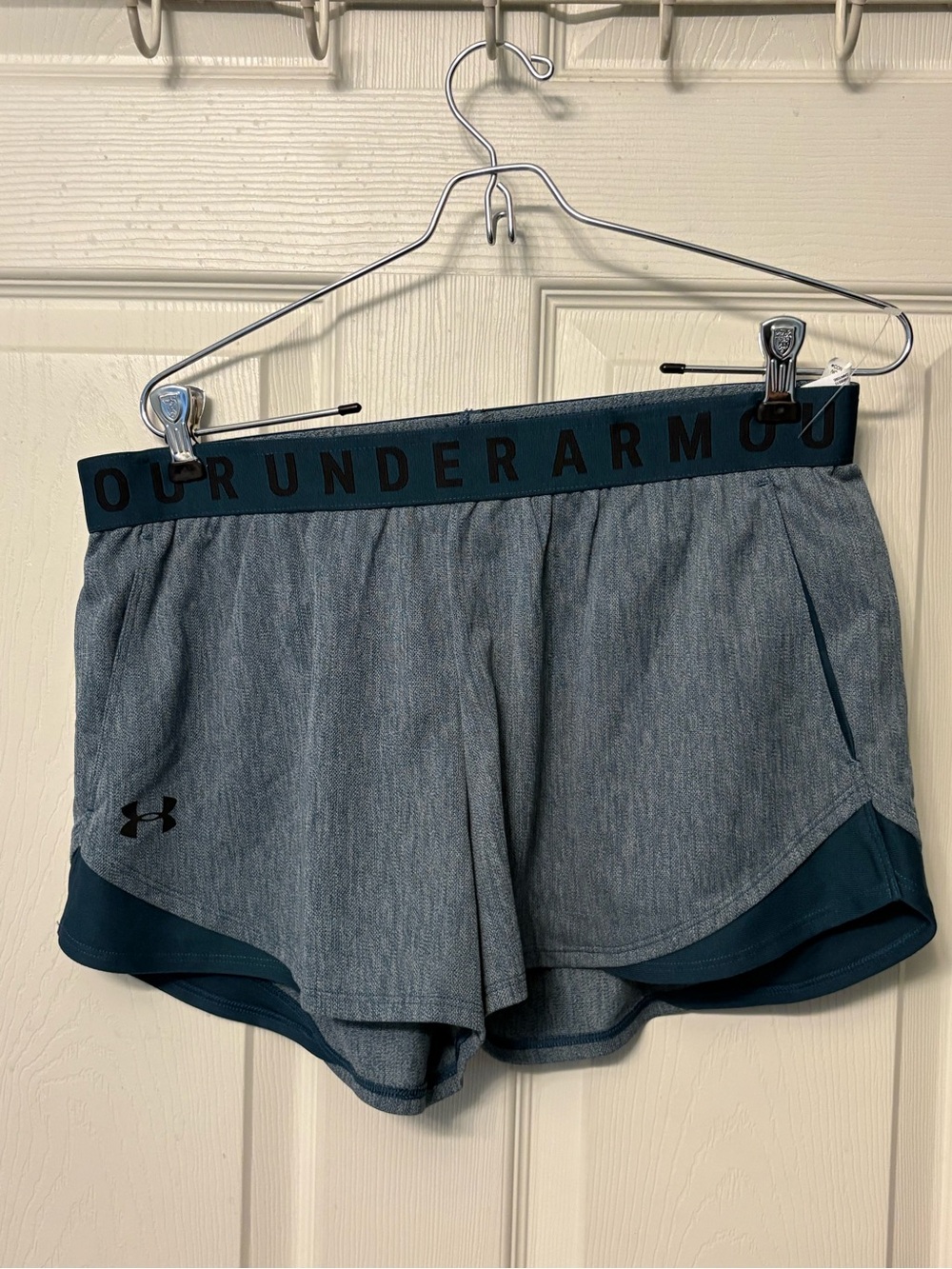 Under Armour Women's UA play up shorts 3.0 twist - green - medium